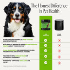 Probióticos para Perros con Prebióticos y Enzimas Digestivas - 6 Mil Millones de UFC - Sabor Pato - 90 Comprimidos Masticables - Pet Honesty