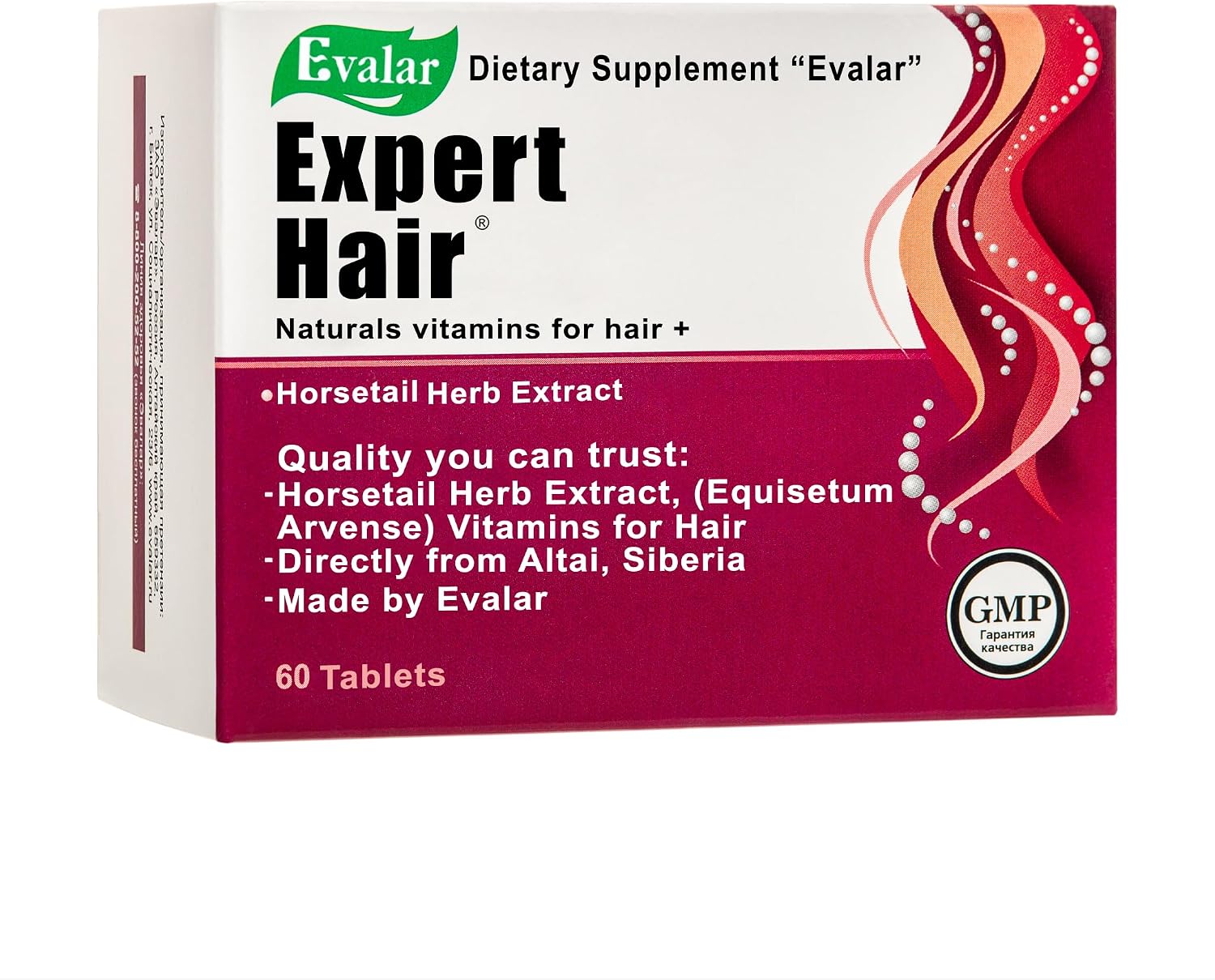 Expert Hair Cola de Caballo (Equisetum arvense) con Vitaminas, 60 Comprimidos