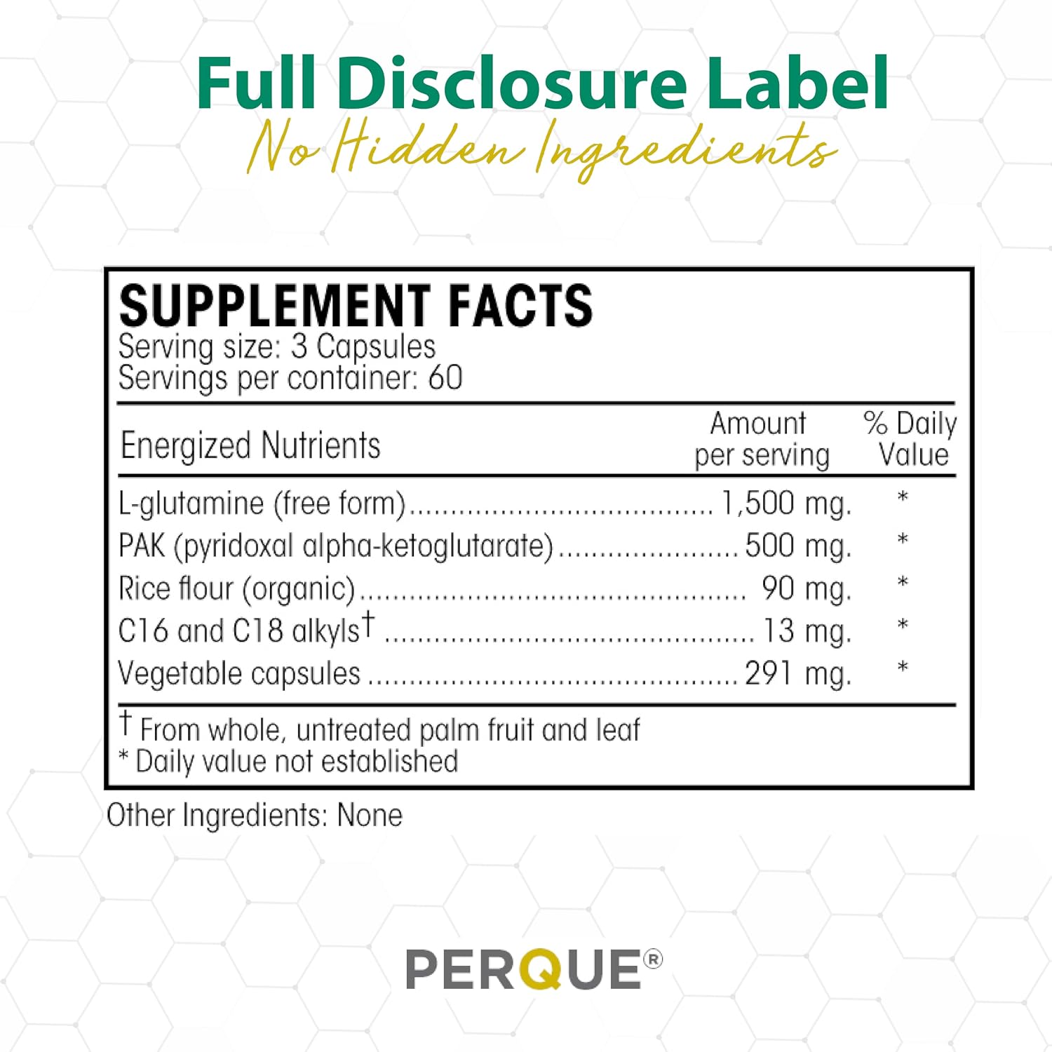 PERQUE Endura/Pak Guard 60 Capsules – Electrolyte & Mineral Complex