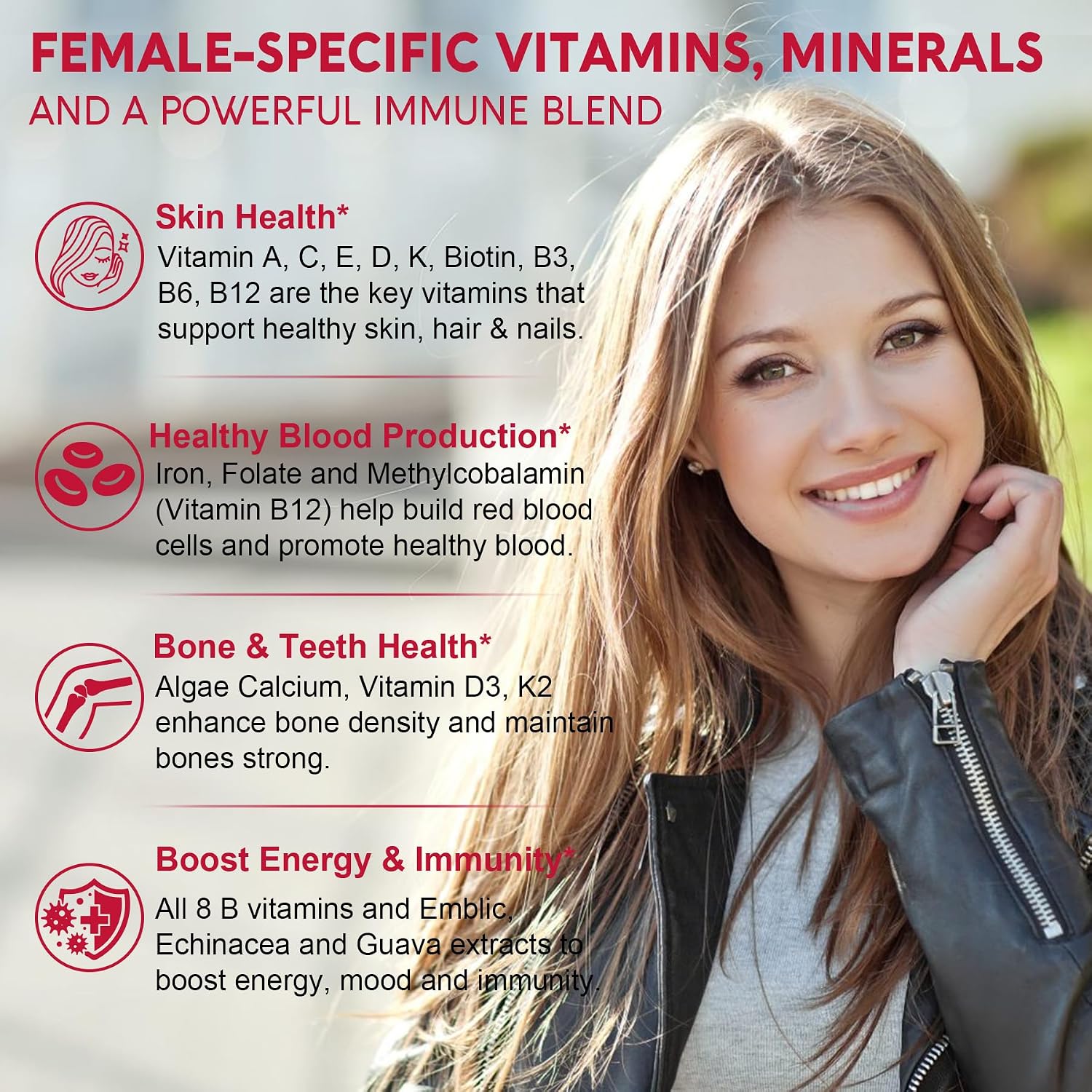 Nextdia Multivitamínico Metilado para Mujeres en Gominolas - 60 unidades