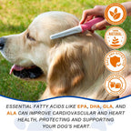 Omega 3 para Perros - 180 Tabletas de Aceite de Pescado con EPA, DHA y Vitamina E