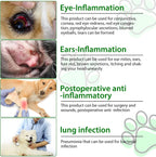 Antibióticos Naturales para Perros - Suplemento para Alergias y Picores con Vinagre de Manzana, Ajo, Pau D'Arco y Sello de Oro - Sabor a Bacon - 2 x 60ml