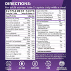 Vitamin World Ultra 360 Multivitamínico para Mujeres con Hierbas y Colágeno, 90 Comprimidos