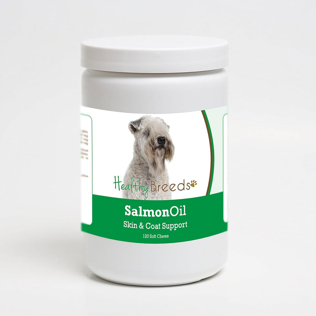 Healthy Breeds Aceite de Salmón en Masticables Suaves para Perros, 120 unidades