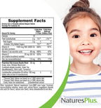 NaturesPlus Animal Parade Immune Booster – 90 Chewable Tablets Tropical Flavor – Children's Immune Support