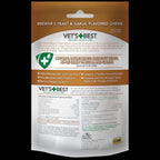 Vet's Best Snacks Masticables con Levadura de Cerveza y Ajo, Omega 3 para Perros, 60 unidades