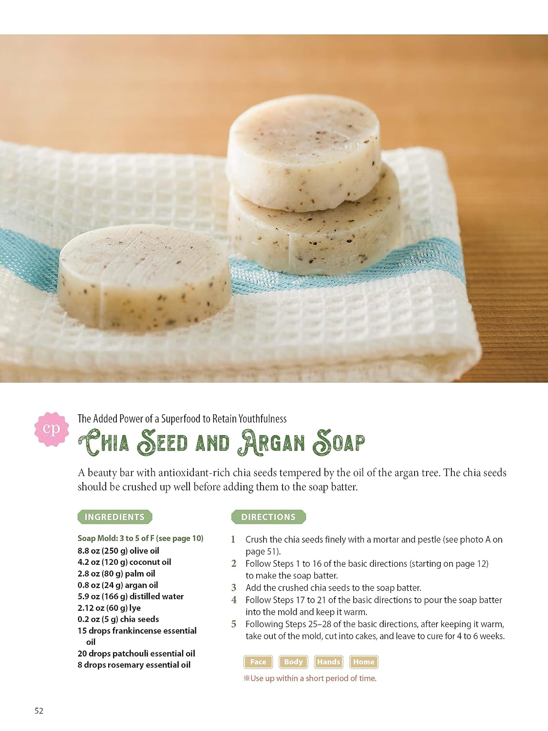 Fabricación de Jabón para Principiantes: 45 Recetas de Jabón 100% Natural para Hacer en Casa