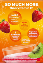 Emergen-C 1000 mg Vitamina C en Polvo Sabor Fresa Kiwi - 30 Sobres