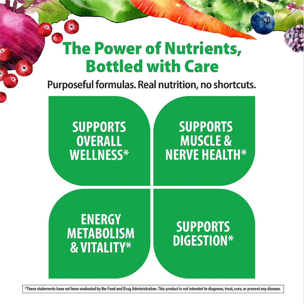 Rainbow Light Multivitamínico One+ para Hombres 50+ | 60 Comprimidos | Apoya la Salud Muscular | con Vitaminas C, D y Zinc | Alimentos Reales, Enzimas Digestivas y Probióticos