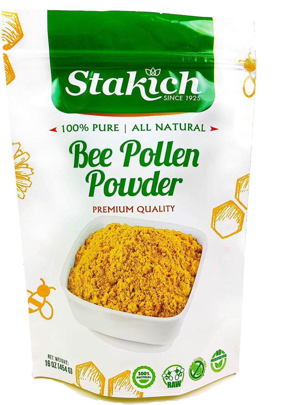 Stakich Polen de Abeja en Polvo, 10 libras (4.54 kg)