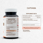 Secrets of the Tribe Catuaba 60 Cápsulas, 1000 mg, Corteza Seca Wildcrafted de Erythroxylum catuaba