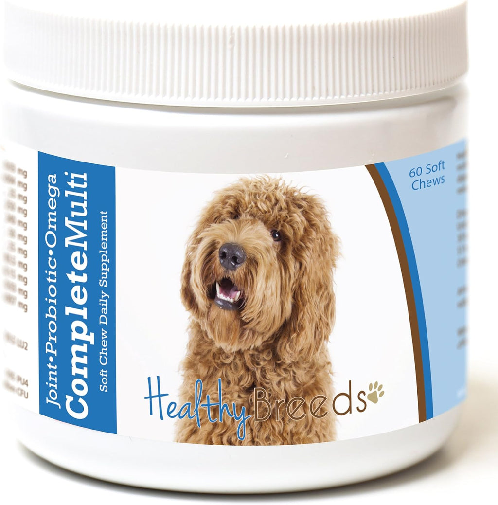Healthy Breeds Labradoodle Multivitamínico Todo en Uno Masticable 60 Unidades