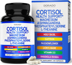 Cortisol Support 14 en 1 | Suplemento para el Equilibrio del Cortisol y el Estado de Ánimo | 60 Cápsulas