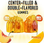 OH MY CHEWY Gominolas de Vitamina D3 K2 y Calcio - 5000 UI D3, 120 mcg K2 (MK-7), 120 mg Calcio - Vegano y no GMO - 120 unidades