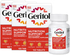 Geritol Multivitamínico Completo - 27 Vitaminas y Minerales Esenciales con Hierro, Vitaminas B, C, D y E - Sin Gluten - 100 Comprimidos (Paquete de 3)