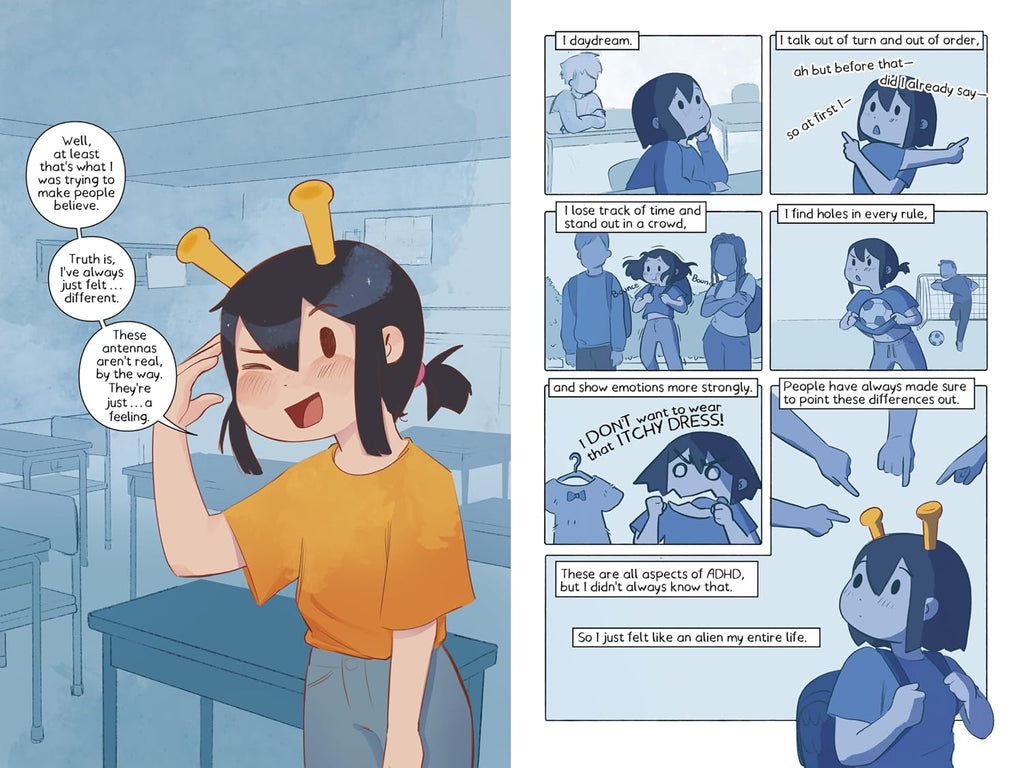 Feeling Like an ADHD Alien: A Graphic Novel