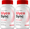 Glyco Sync Glyco Optimizer Cápsulas, GlycoSync Suplemento para Circulación y Niveles Estables, Fórmula Premium Natural (2 Paquetes)