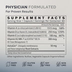 InfiniWell Defend Pro - Vitamina A, D3 y K2, 60 Cápsulas