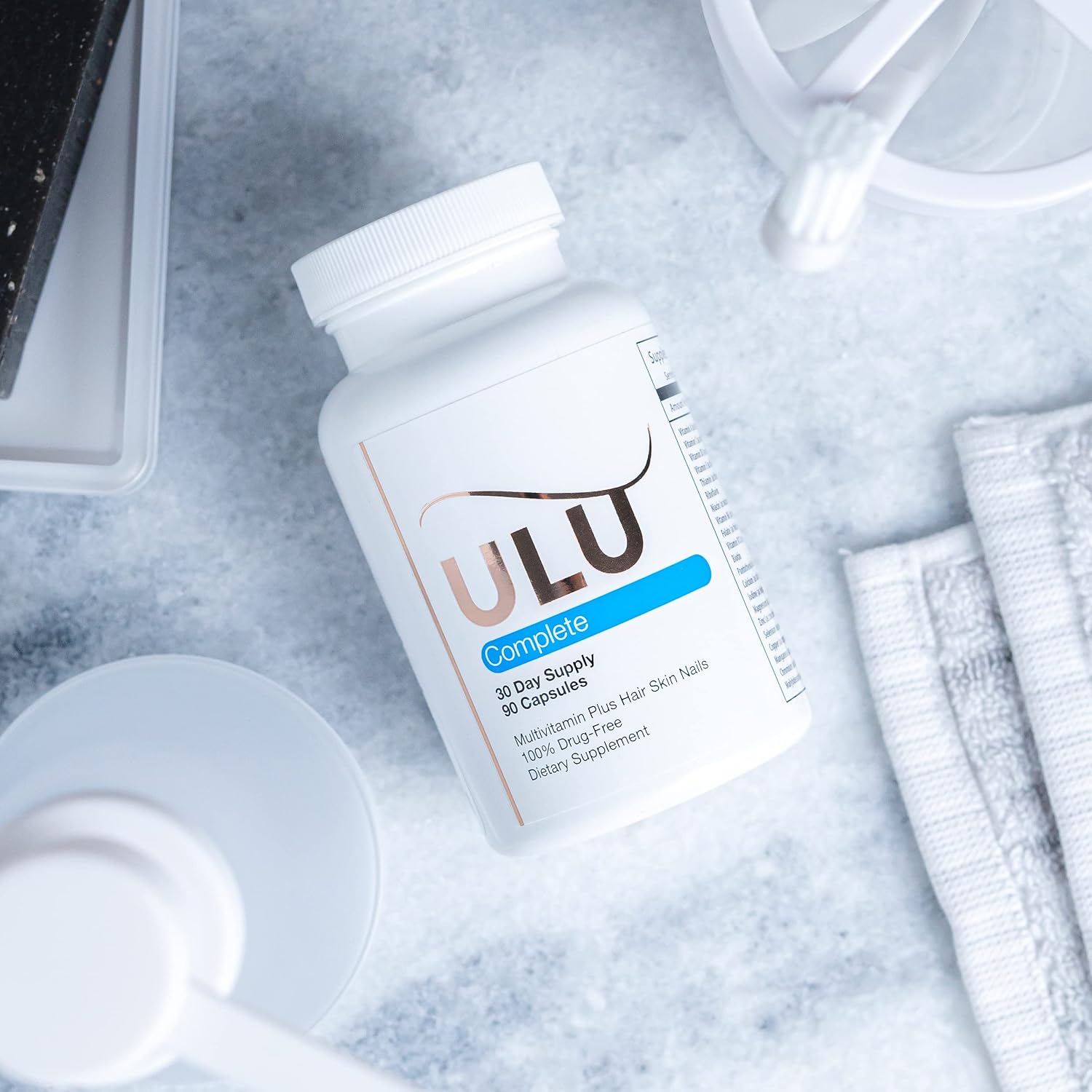 Multivitamínico Completo para Hombres y Mujeres - Biotina, Colágeno, Queratina - 270 Cápsulas (90 Días)