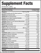 Bronson ONE Daily Multivitamínico Completo para Hombres 50+, 360 Comprimidos