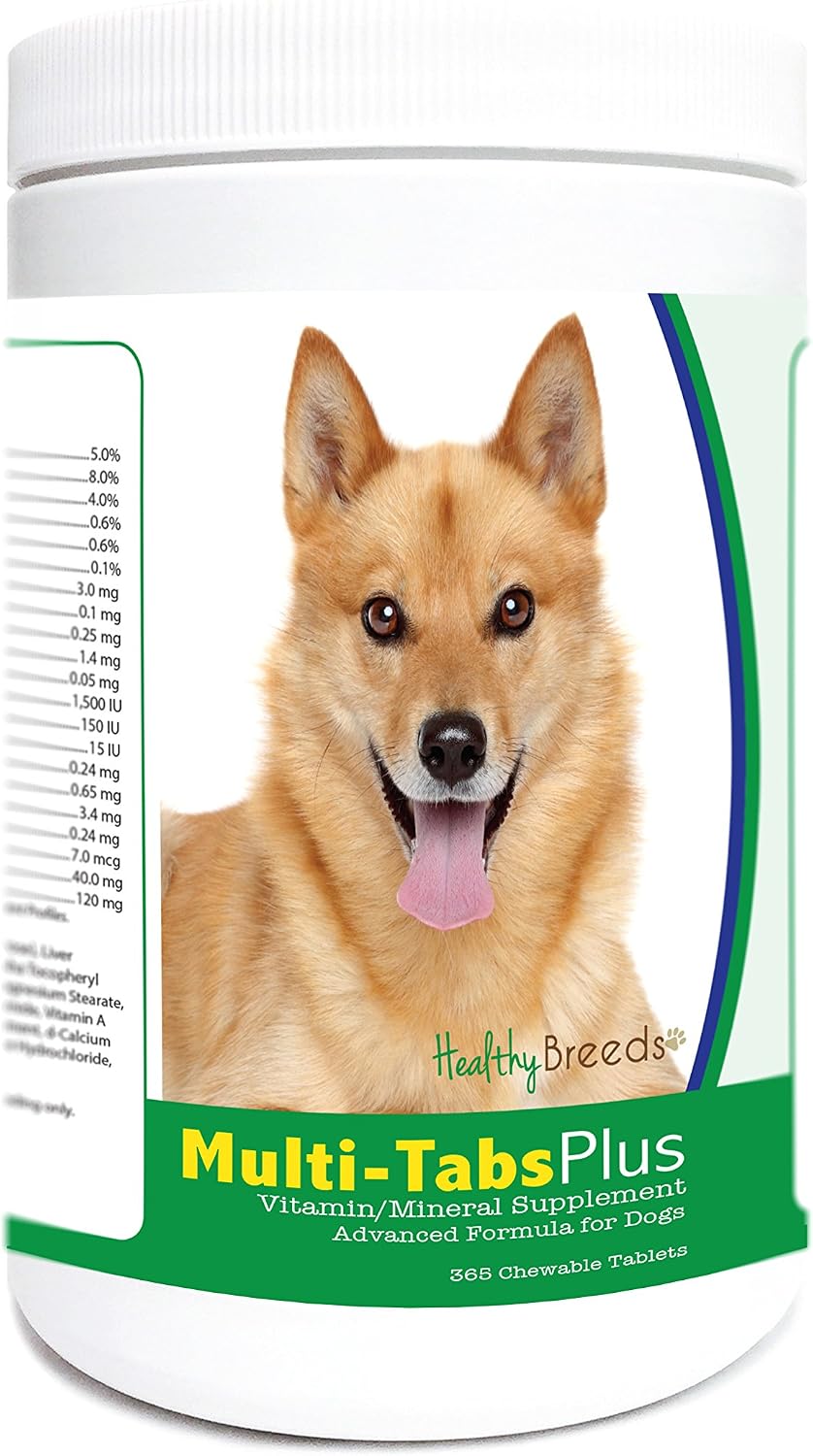 Healthy Breeds Finnish Spitz Multi-Tabs Plus Comprimidos Masticables 365 Unidades