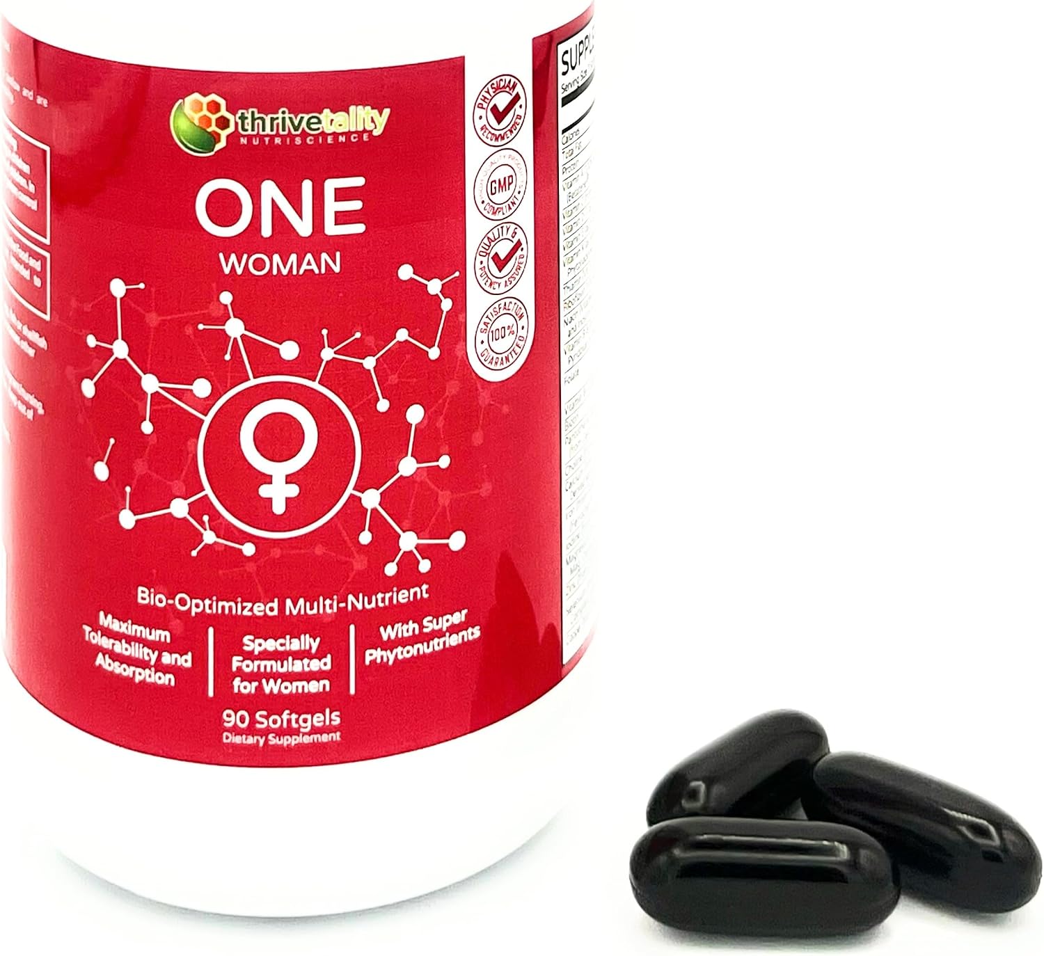 ONE Woman Bio-Optimized Multi-Nutrient by Thrivetality