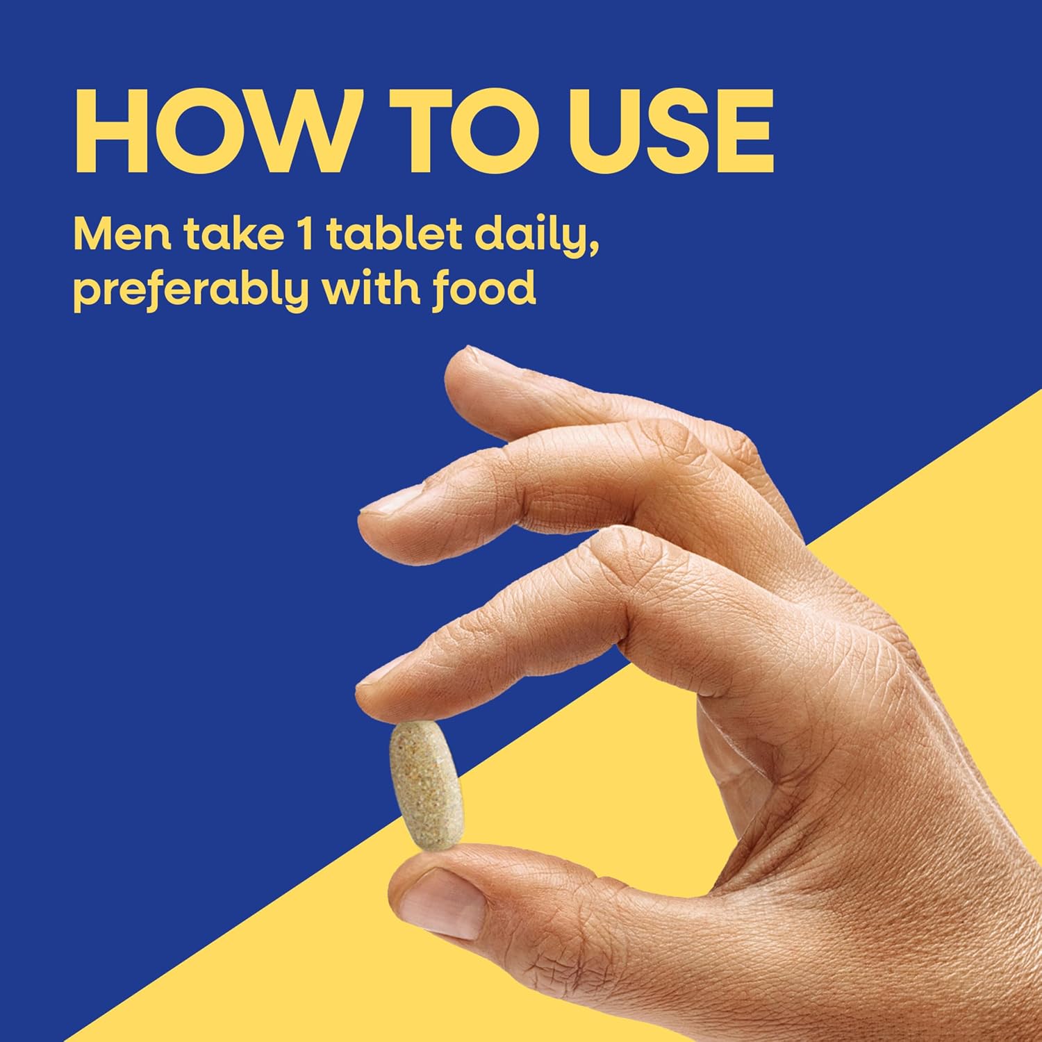 Nature's Way Alive! Multivitamínico diario para hombres, fórmula de alta potencia, 150 comprimidos