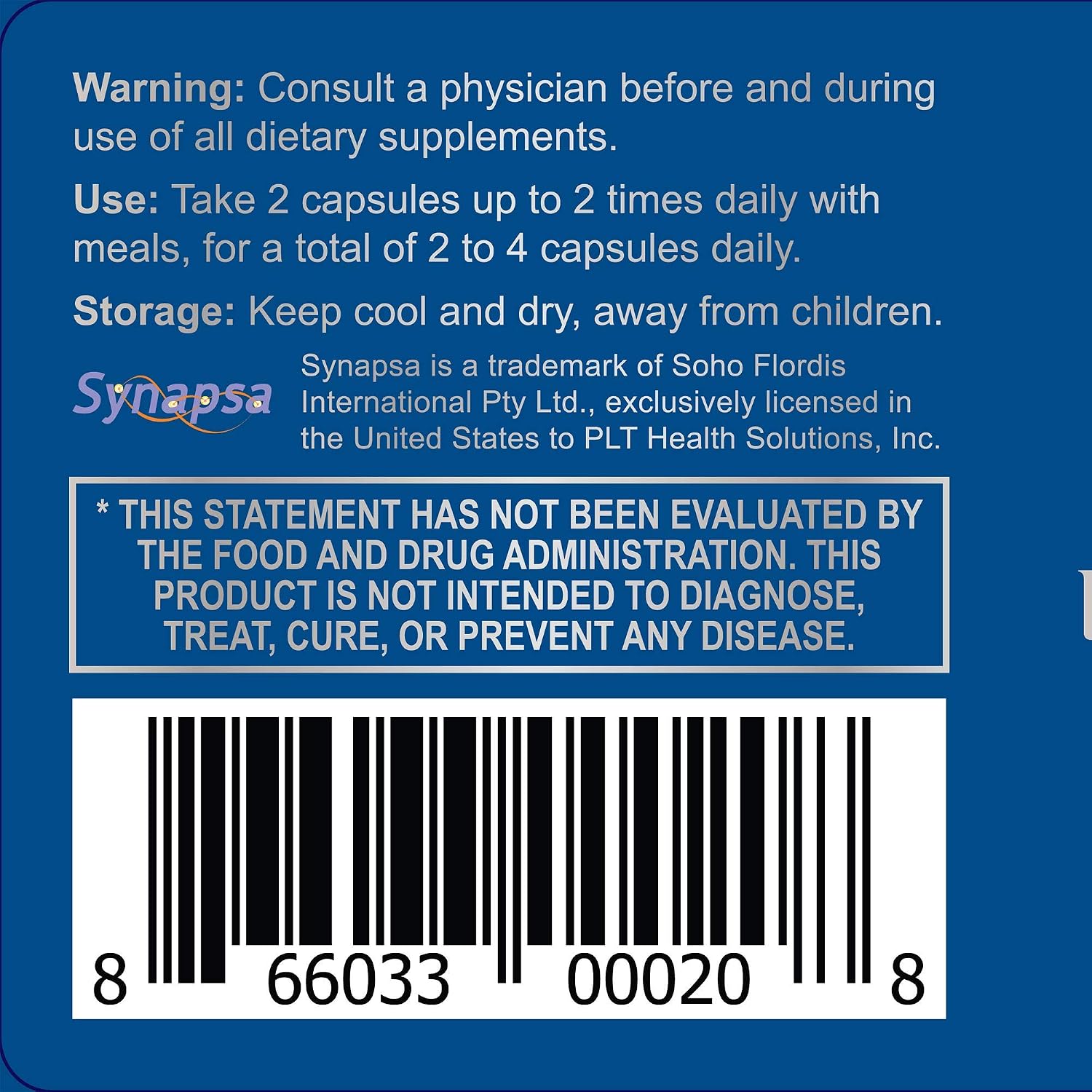 Thrivous Clarity Daily Nootropic – Fórmula Cognitiva y de Ánimo con Bacopa (Synapsa®), L-Theanina, Rhodiola Rosea, Complejo B y Zinc Picolinato – 60 Cápsulas Veganas