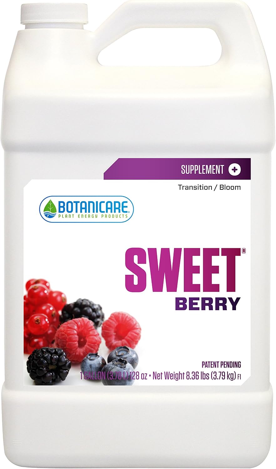 Botanicare Sweet Berry - Suplemento Vegetal para Todas las Fases de Crecimiento, 1 Galón