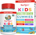 MaryRuth's Kids Multivitamin Gummies - Multivitamínico infantil sin azúcar, 60 gominolas