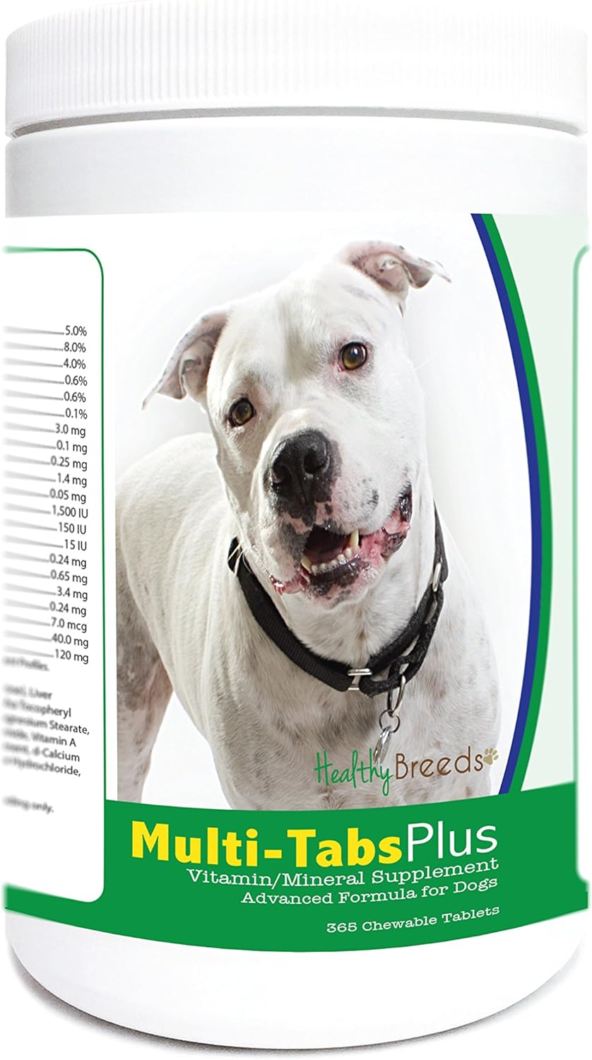 Healthy Breeds Multi-Tabs Plus Comprimidos Masticables para Perros - 365 unidades