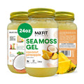 Gel de Musgo Marino (Sea Moss) Raw Coco y Piña - 24oz - Wildcrafted de Saint Lucia
