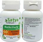 Kutki Forte 500 mg Cápsulas | Extracto de Picrorhiza Kurroa | Pack de 2 x 60 Cápsulas