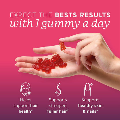 Gominolas de Biotina 5.000 mcg con Vitaminas C y E - 60 Unidades Veganas – Image 2