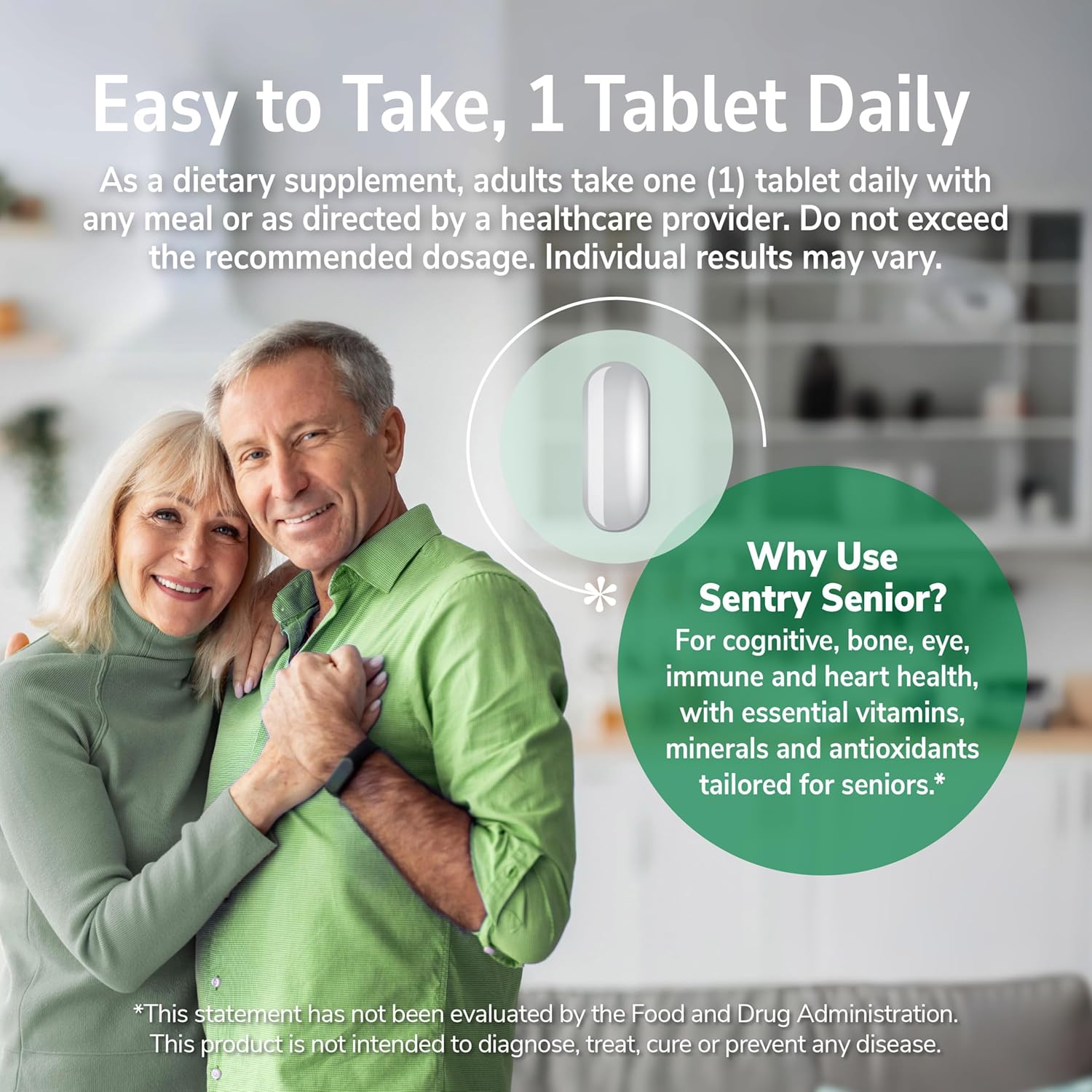21st Century Sentry Senior Tablets, 125 Comprimidos