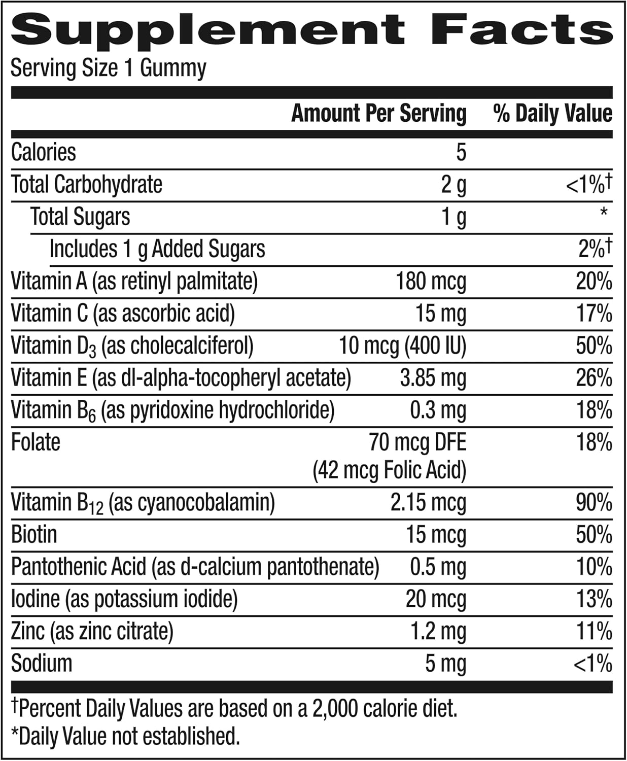 Centrum Kids Multivitamínico en Gomitas Sabor Tropical Punch, 110 Unidades