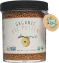 Greenbow Organic Bee Pollen - 100% USDA Certified Organic, Non-GMO, Kosher, Halal - Superfood with Protein, Vitamins & Minerals - 311g