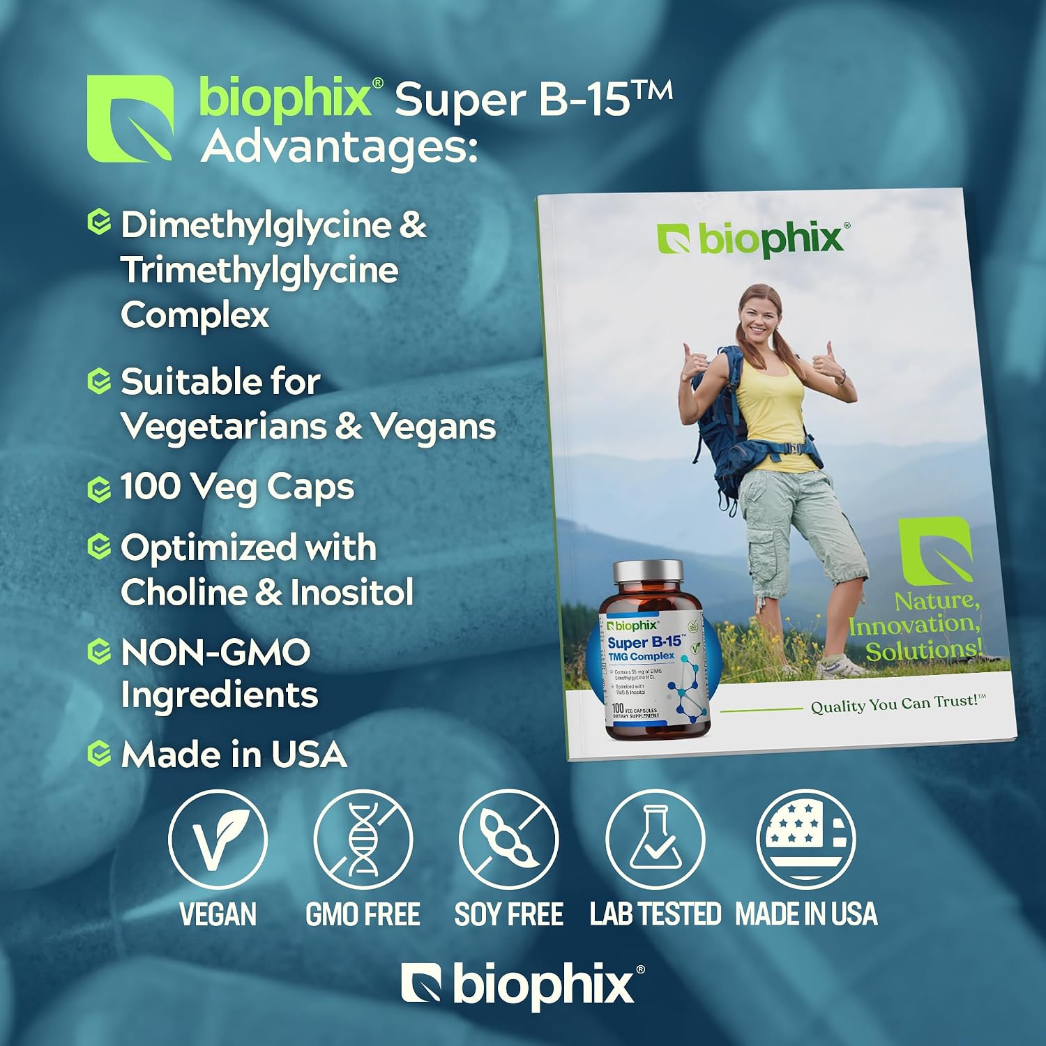 biophix Super B-15 100 Cápsulas Vegetales