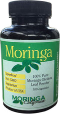 California Grown Moringa - 100 Cápsulas - Directamente del Cultivador