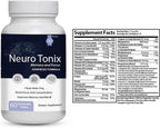 Neuro Tonix Advanced Formula for Memory and Focus - 6 Paquetes de 360 Cápsulas