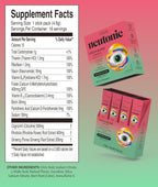 Neutonic Nootropic Focus Blend Powder - Sabor Menta Sandía, 16 sticks - Sin cafeína, Sin azúcar