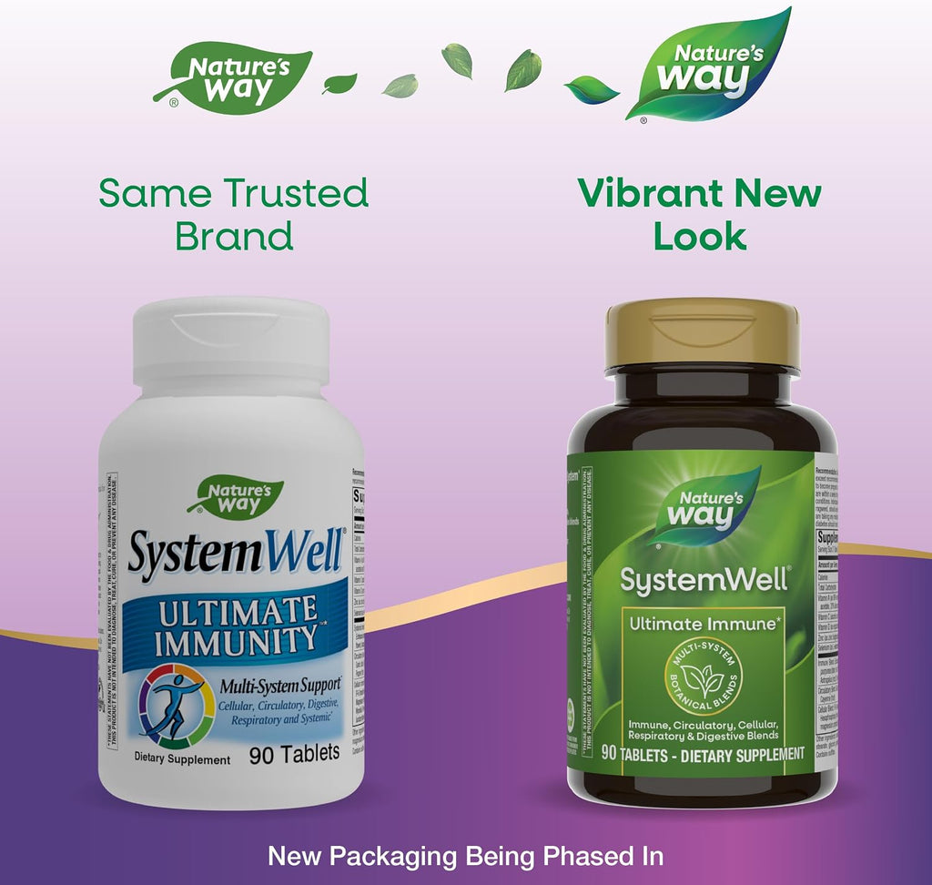 Nature's Way SystemWell Ultimate Immune - 90 Comprimidos