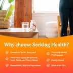 Seeking Health B Complex Plus - Complejo de Vitaminas B con Colina y Riboflavina - 100 Cápsulas