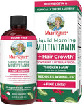 MaryRuth's Multivitamínico Líquido + Crecimiento del Cabello | Biotina 10000mcg | 450 ml
