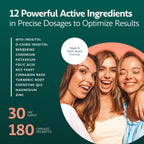 Inositol Plus para Mujeres | Fórmula 40:1 Myo-Inositol y D-Chiro Inositol con 12 Ingredientes | 120 Cápsulas