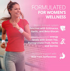 Stellar Labs Low FODMAP Multivitamínico Vegano para Mujeres - Sin Hierro - 60 Cápsulas Vegetales