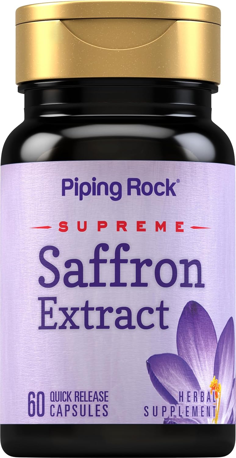 Ultimate Saffron Extract 88.5 mg, 60 Cápsulas de Liberación Rápida