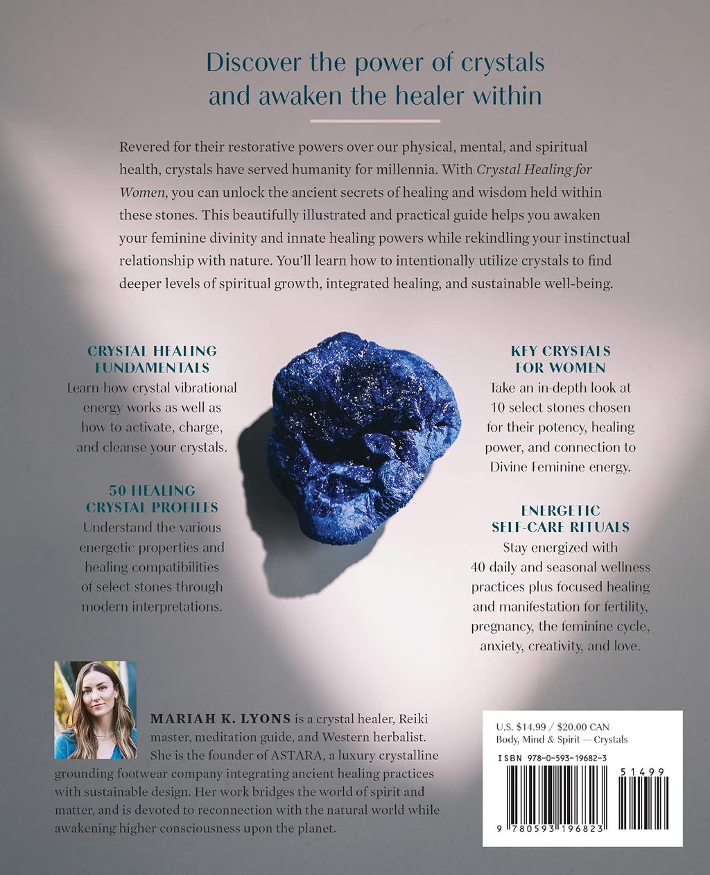 Crystal Healing for Women: A Modern Guide to the Power of Crystals for Renewed Energy, Strength, and Wellness