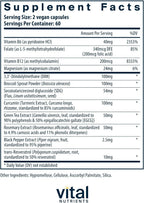 Vital Nutrients Hormone Balance - DIM con Lignanos de Lino | 120 Cápsulas