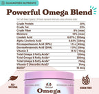 Omega Chews para Perros con Aceite de Salmón y Omega 3 – Apoyo para Piel, Pelo y Articulaciones (180 unidades)